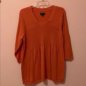 Avenue plus size top orange cute 18/20